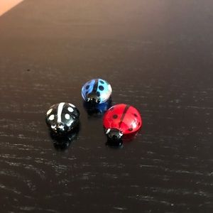 Lady Bugs - Decorative Glass